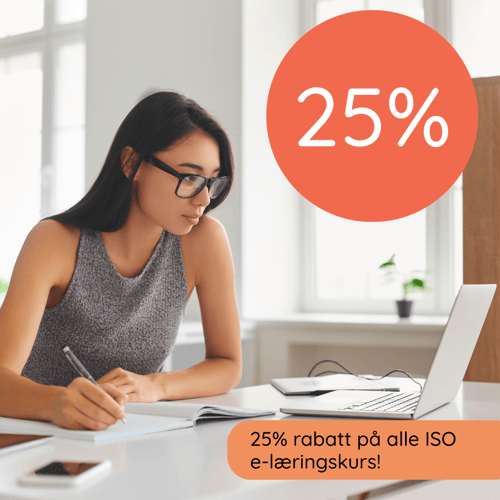 25% ISO e-læringskurs 25% ISO e-læringskurs